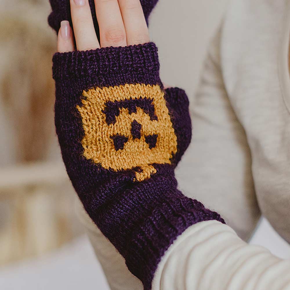 Pascuali Pumky Halloween Mitts schema guanti 18 cm