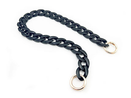 Il Filo di Arianna Catena resina 50 cm manico borsa 20x30 mm moschettoni