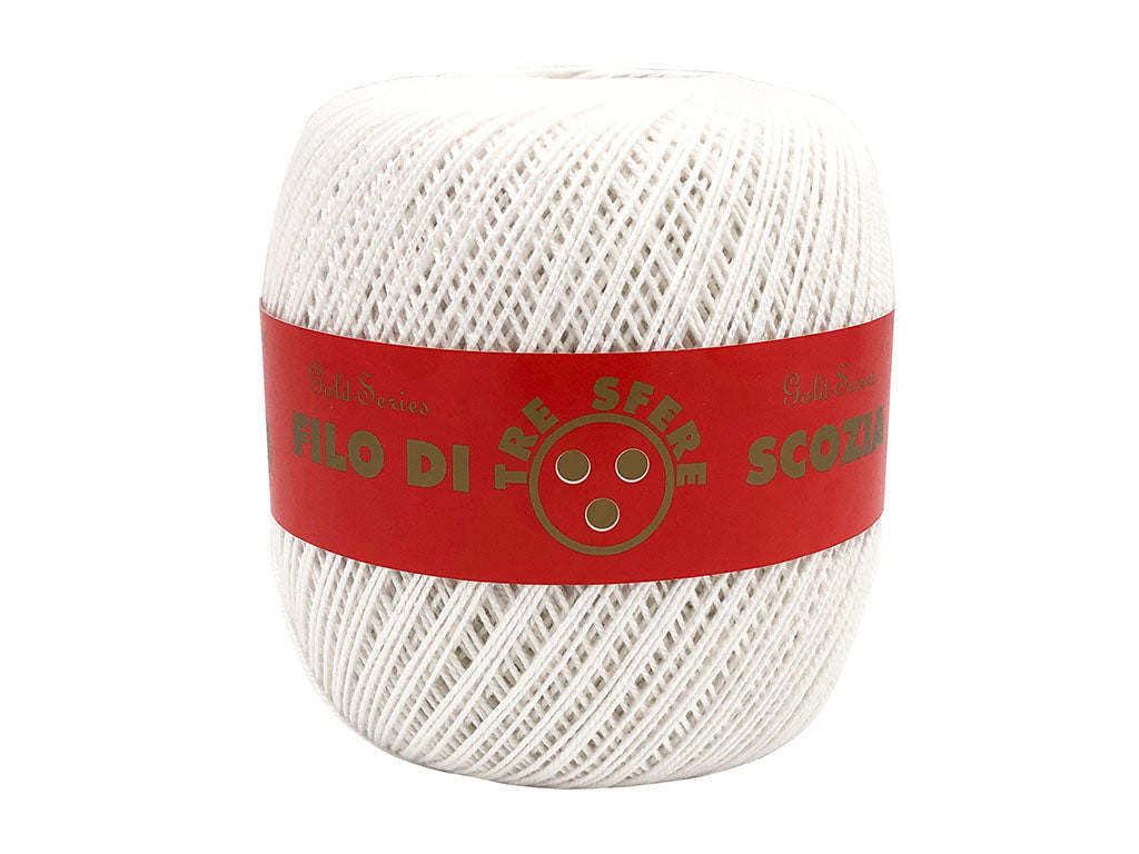 Il Filo di Arianna Filo di Scozia 5 cotone bianco 1005 100g