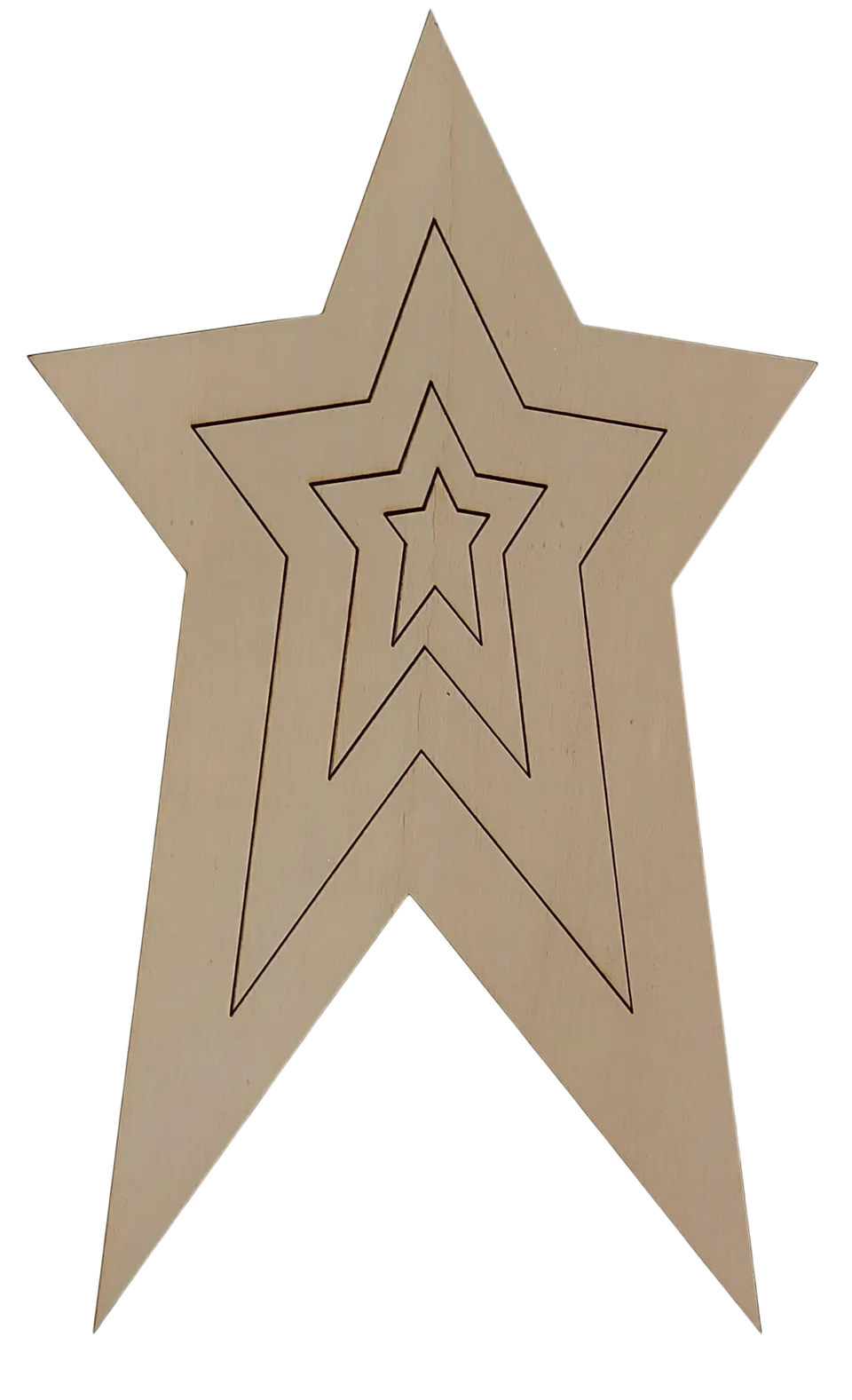 Il Filo di Arianna Formallegra Stella Primitiva SFL 301 sagoma legno