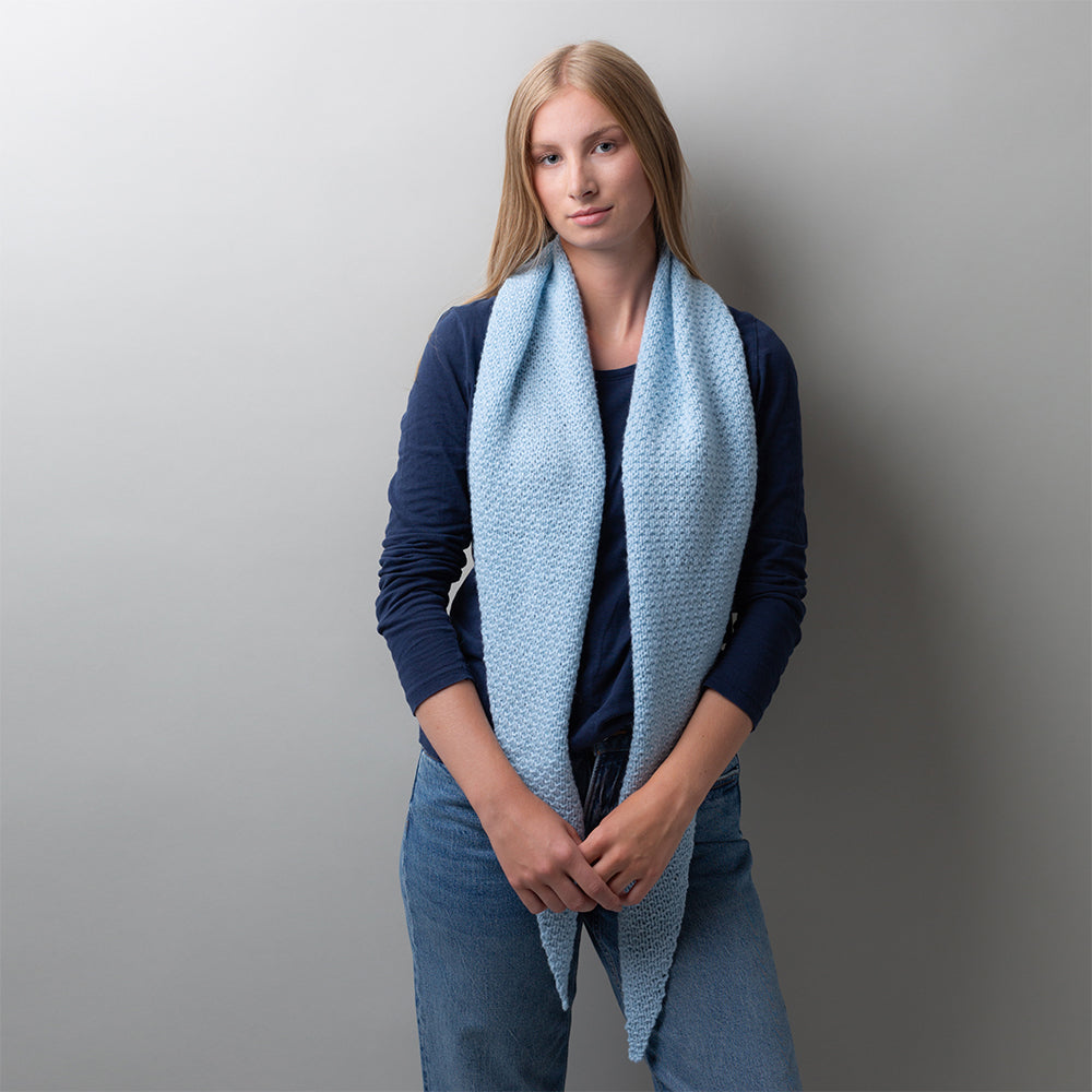 Pascuali Tapered Cloud schema scialle cashmere PDF