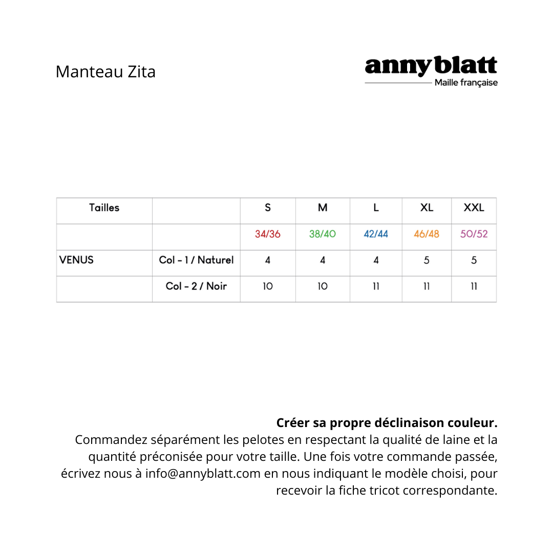 Annyblatt Zita kit maglia cappotto jacquard