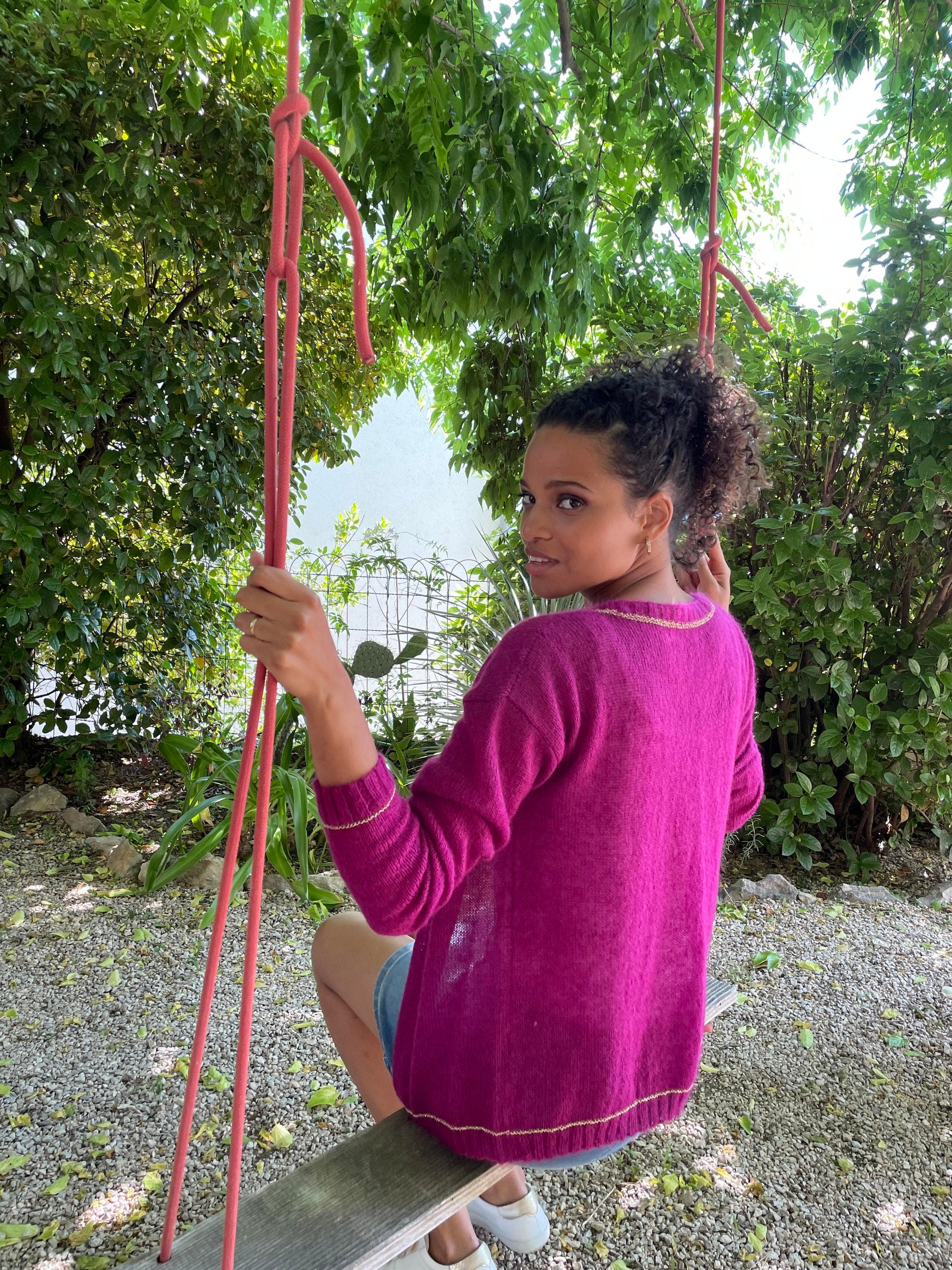 Annyblatt Ariane Kit Maglia Gilet Mohair e Seta