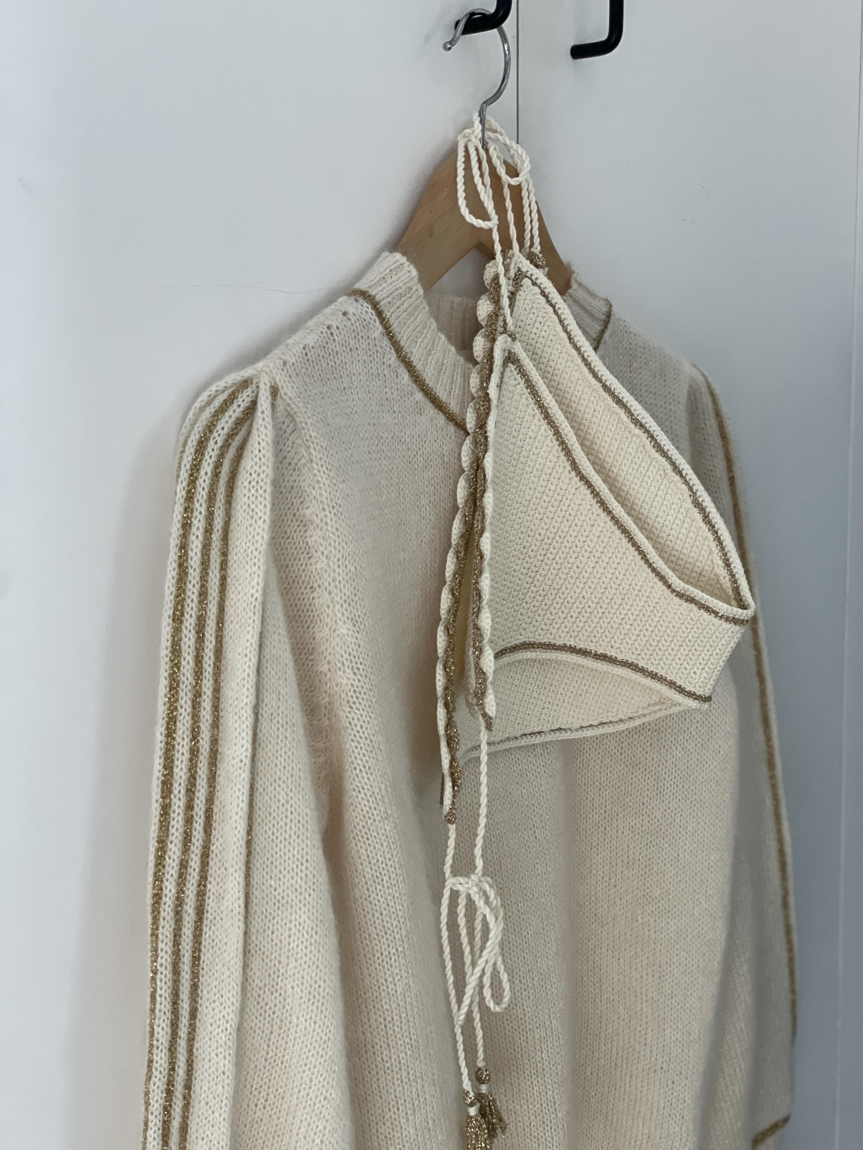 Anny Blatt Tahiti Kit Bikini Uncinetto Naturale Oro