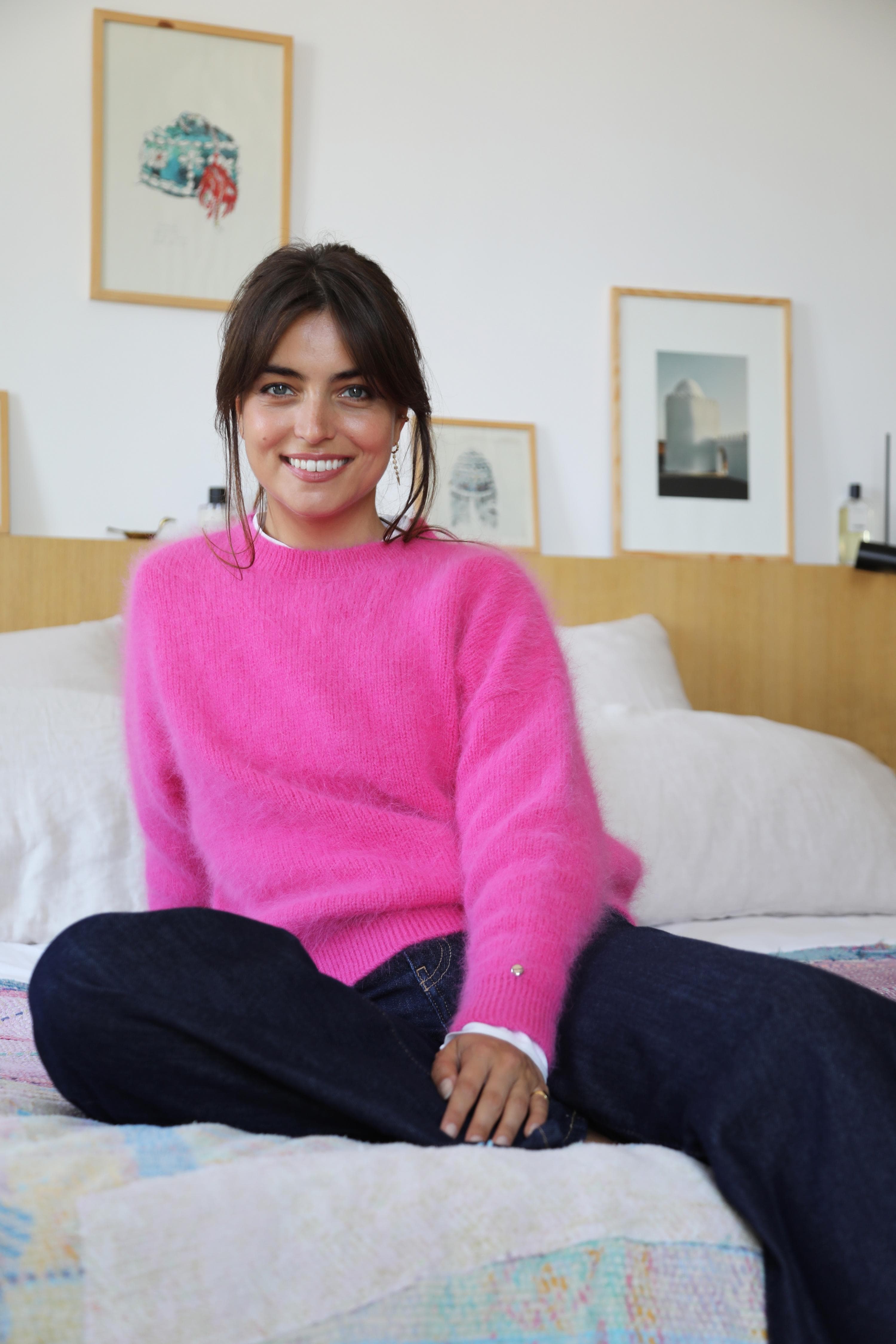 Anny Blatt Pipa Sorbet kit maglia angora leggero