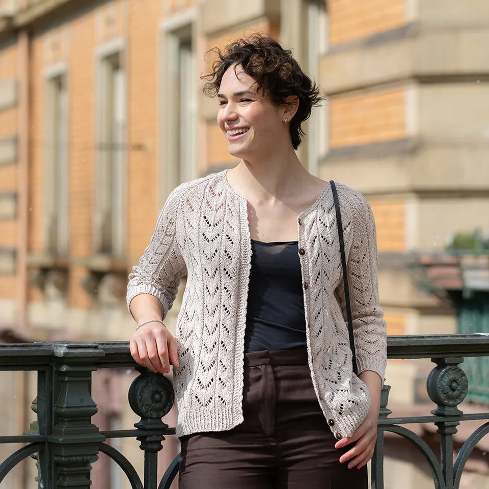 Pascuali Light Drift Cardigan schema maglia PDF estivo