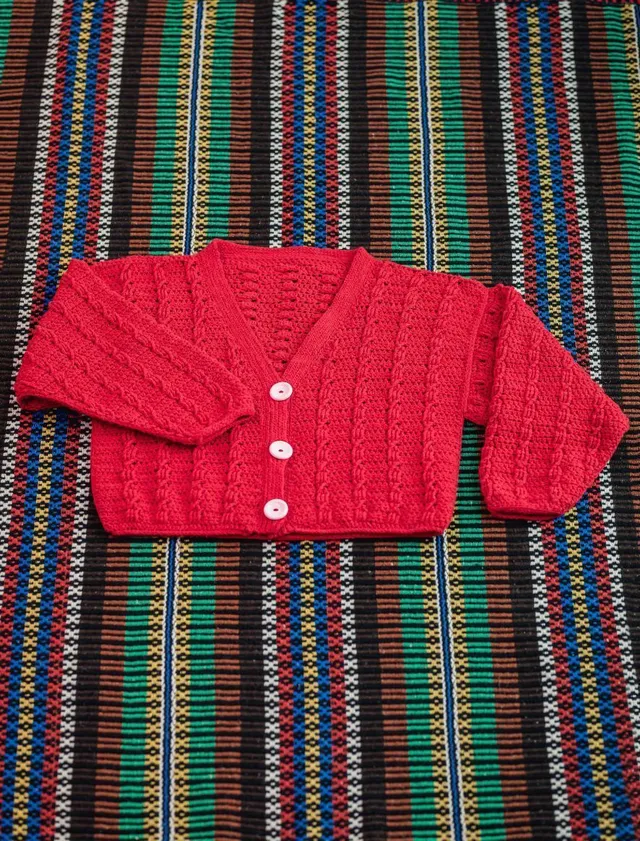 Rosarios4 391 Bomboca schema cardigan donna