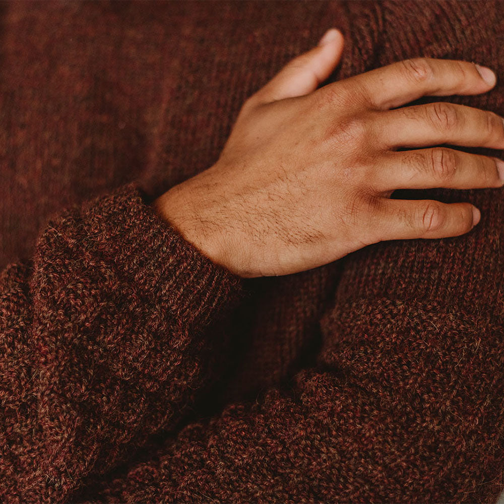 Pascuali Finus schema pullover download alpaca top-down