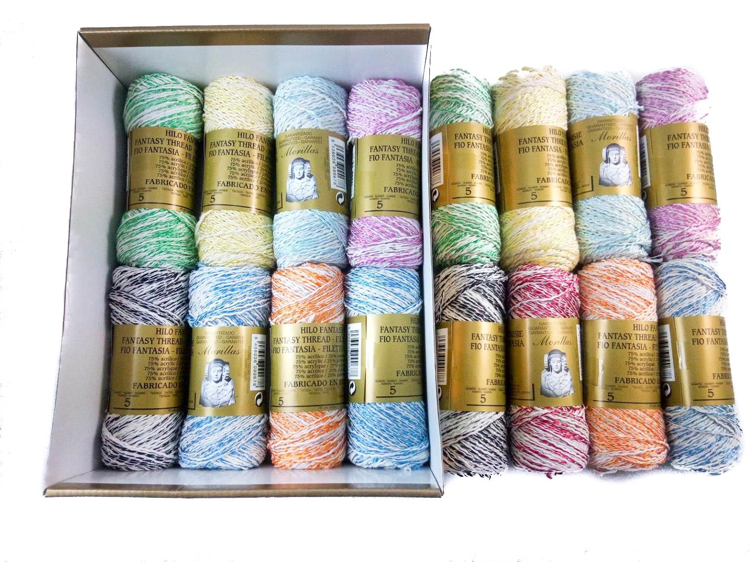 Morillas Zepelines n.5 Happy filato fantasia 16x85g multicolor