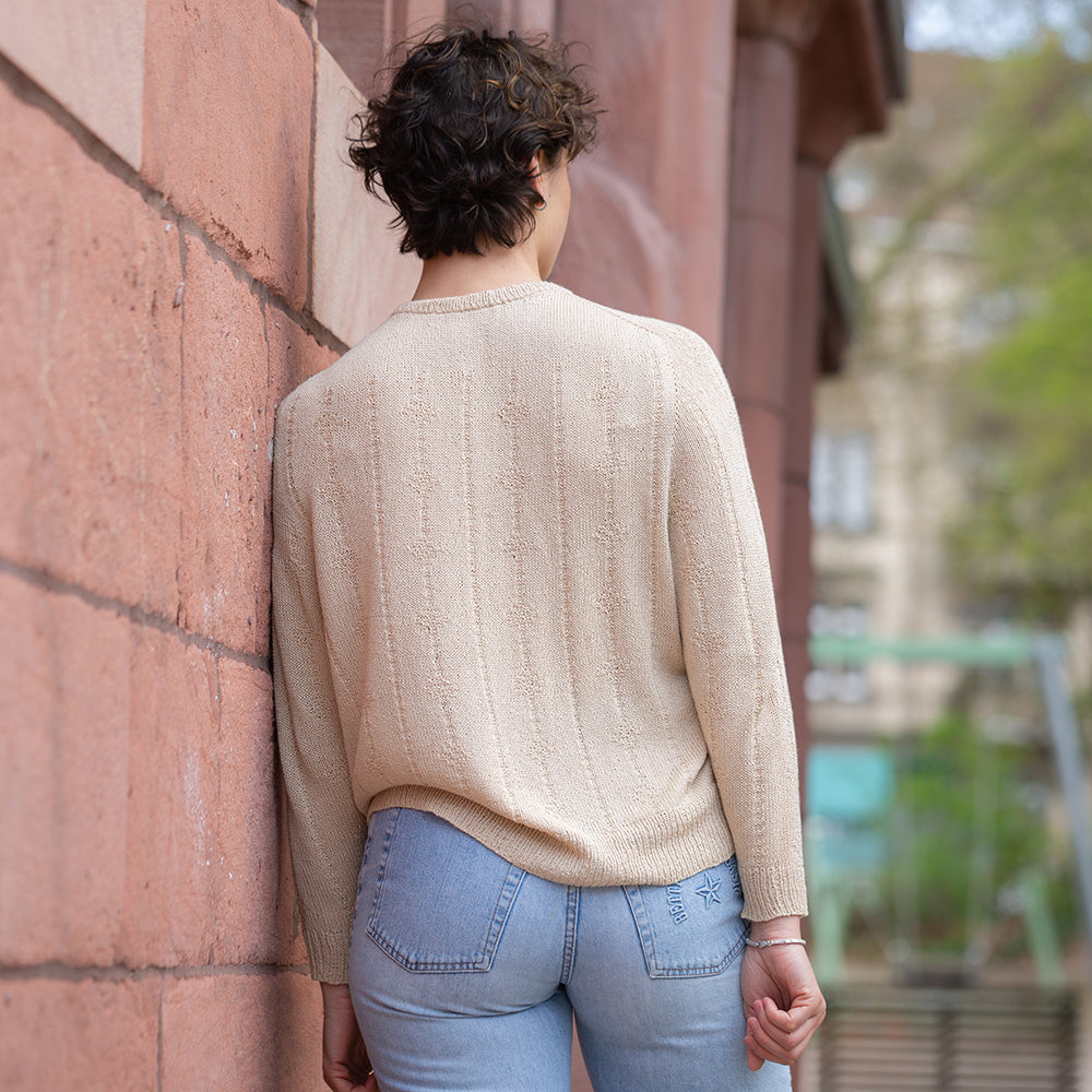 Pascuali Moon Weave Sweater schema maglia PDF lyocell