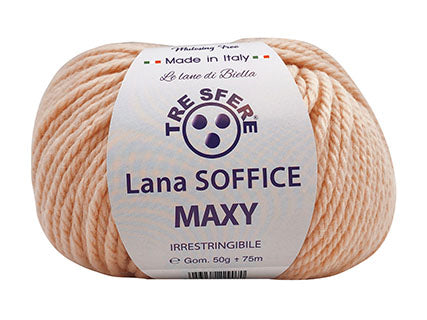 Il Filo di Arianna Soffice Maxy lana Celeste 19 50g