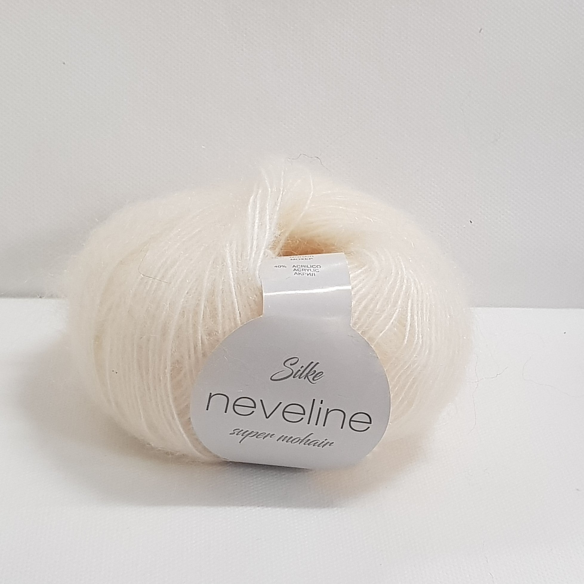 Il Filo di Arianna Neveline lana mohair 50 g ferri 4-4.5