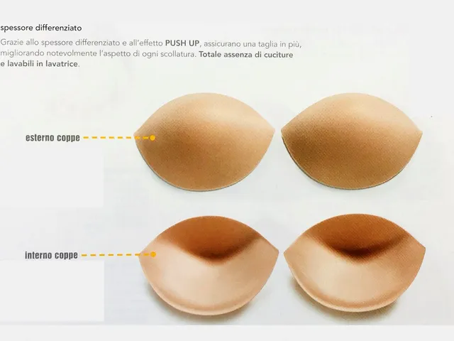 Coppe pressione graduata push up bianche taglia 1° senza cuciture