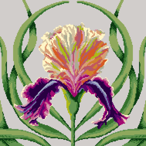 Appleton Iris-istible kit arazzo iris
