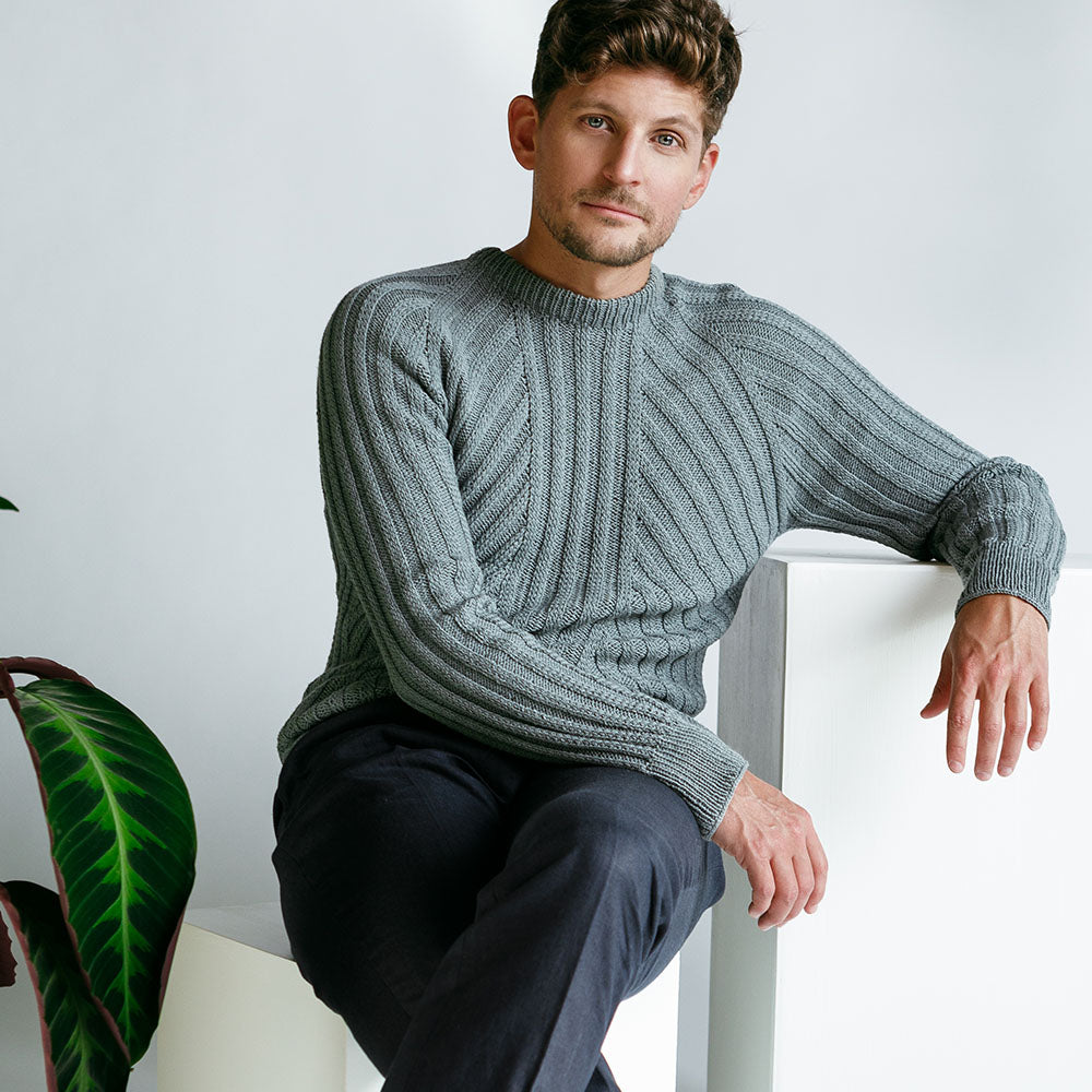 Pascuali Renzo schema maglia pullover coste cotone