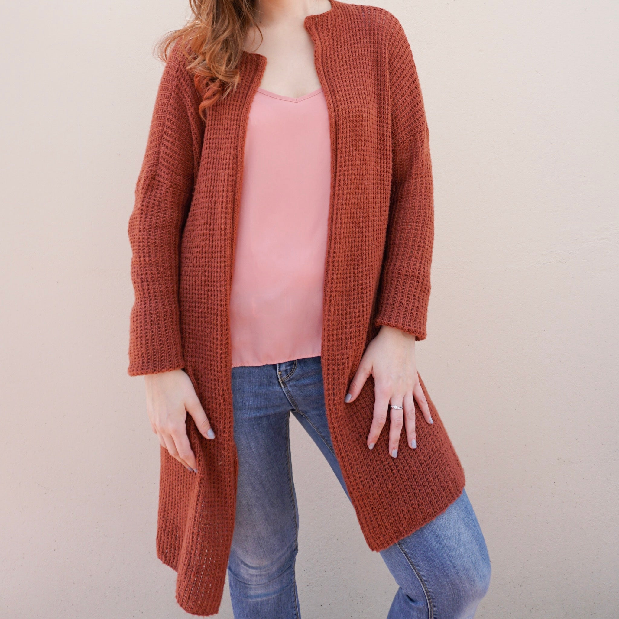 Pascuali Primavera cardigan schema maglia leggero PDF