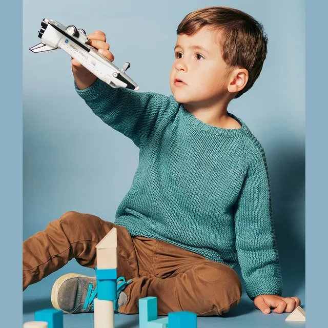 Pascuali Anuk Kids Pullover schema maglia bambino 94-110 cm