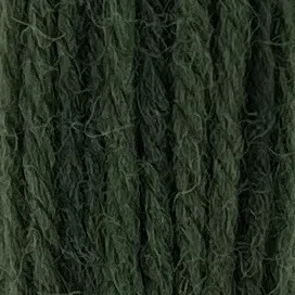 Appleton Bros. Crewel Wool 295 lana da ricamo Jacobean Green tinta unita