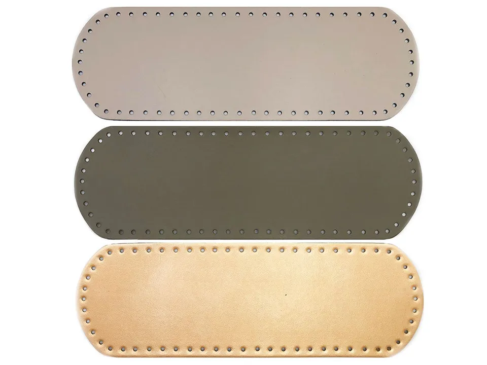 Il Filo di Arianna Fondo borsa ecopelle 36x12 cm base rigida