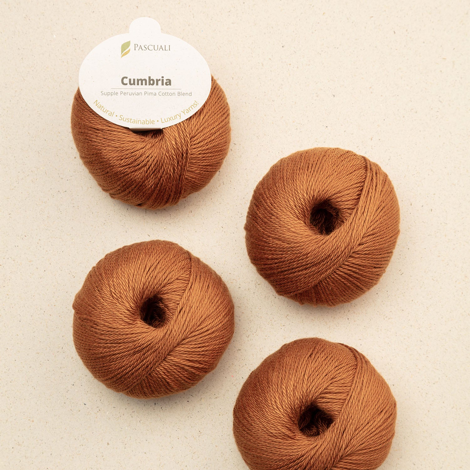 Pascuali Cumbria filato cotone Pima e bamboo vegano