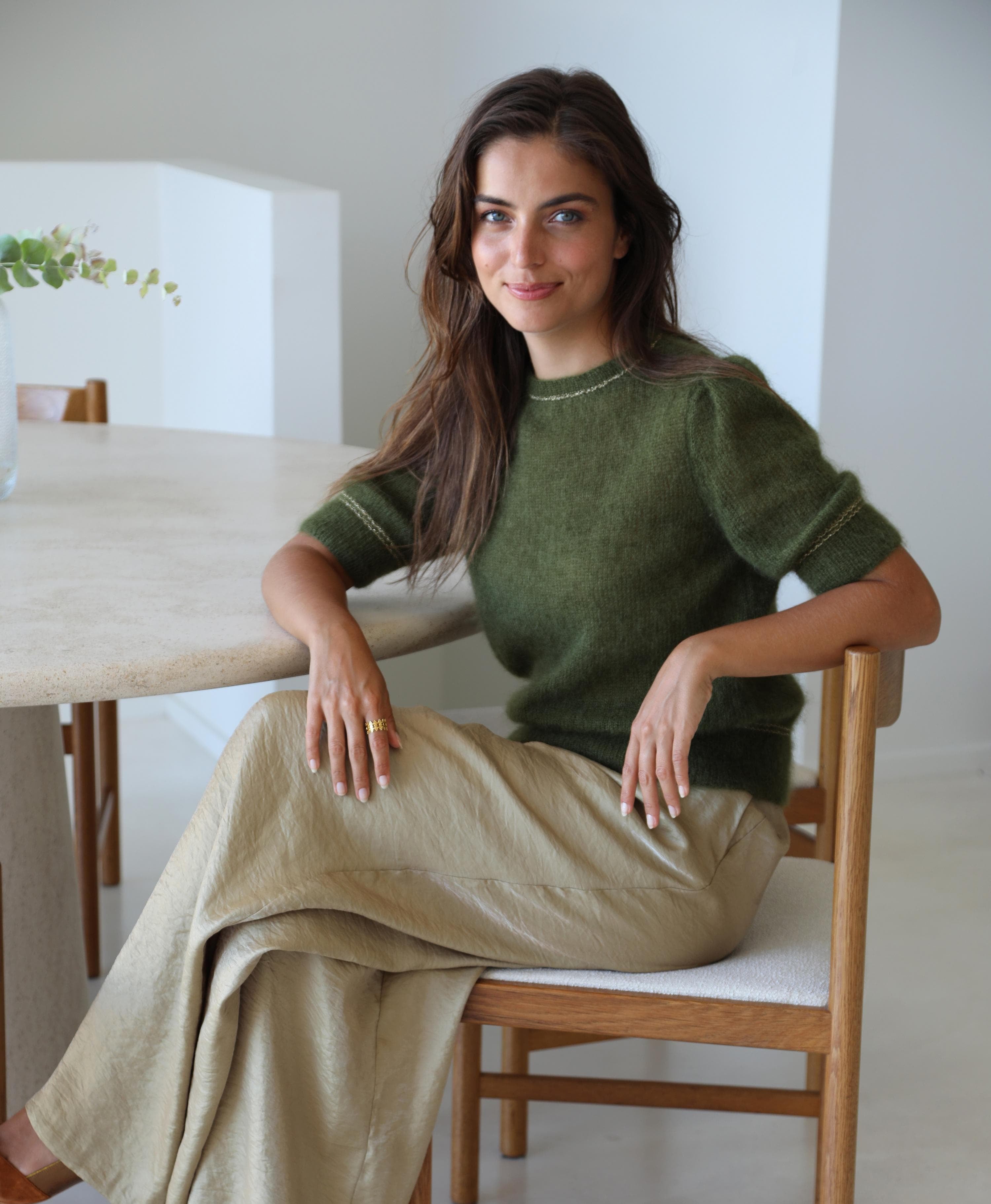 Anny Blatt Monica kit maglia pullover mohair leggero