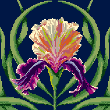 Appleton Iris-istible kit arazzo iris