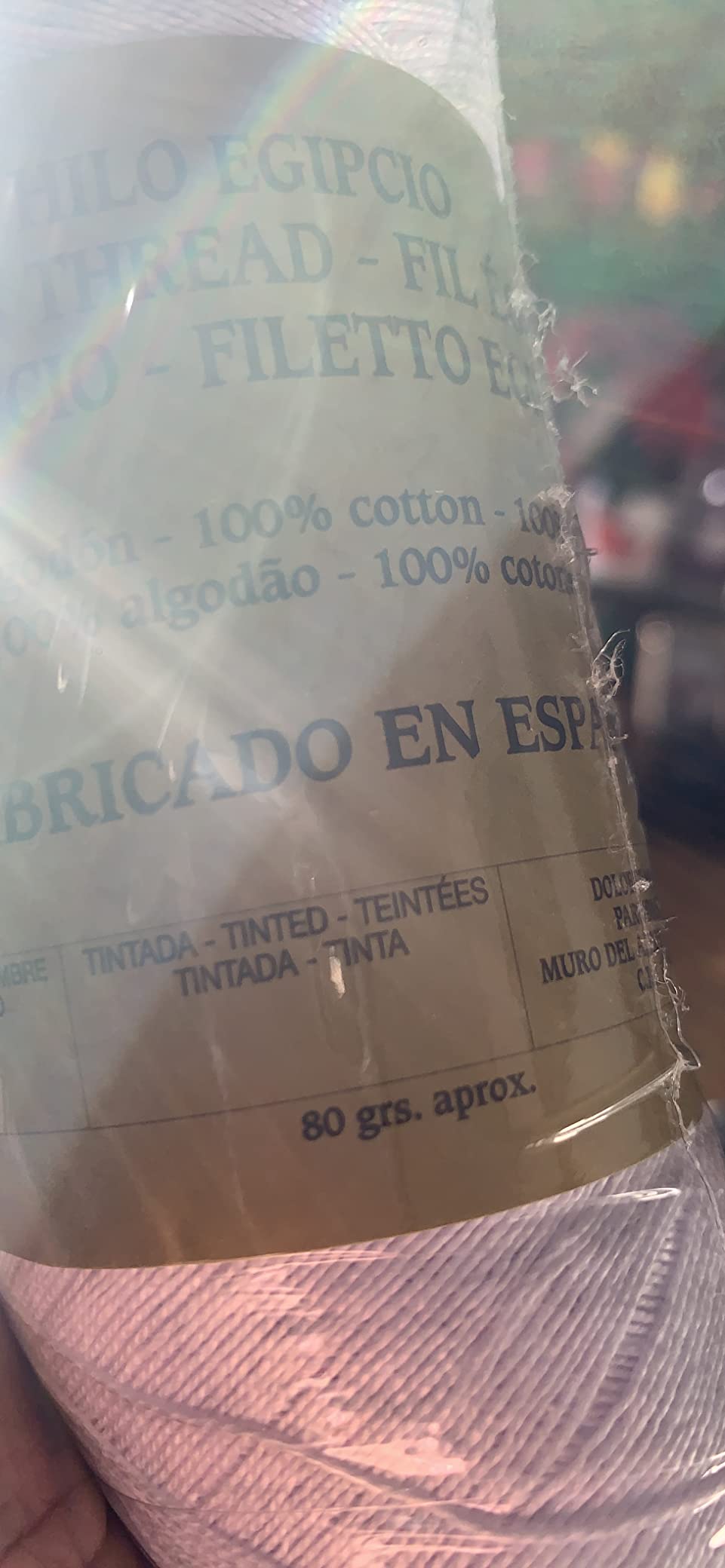 Morillas Zepelines Ne 5/2 cotone perlé arancione 19 2x75 g