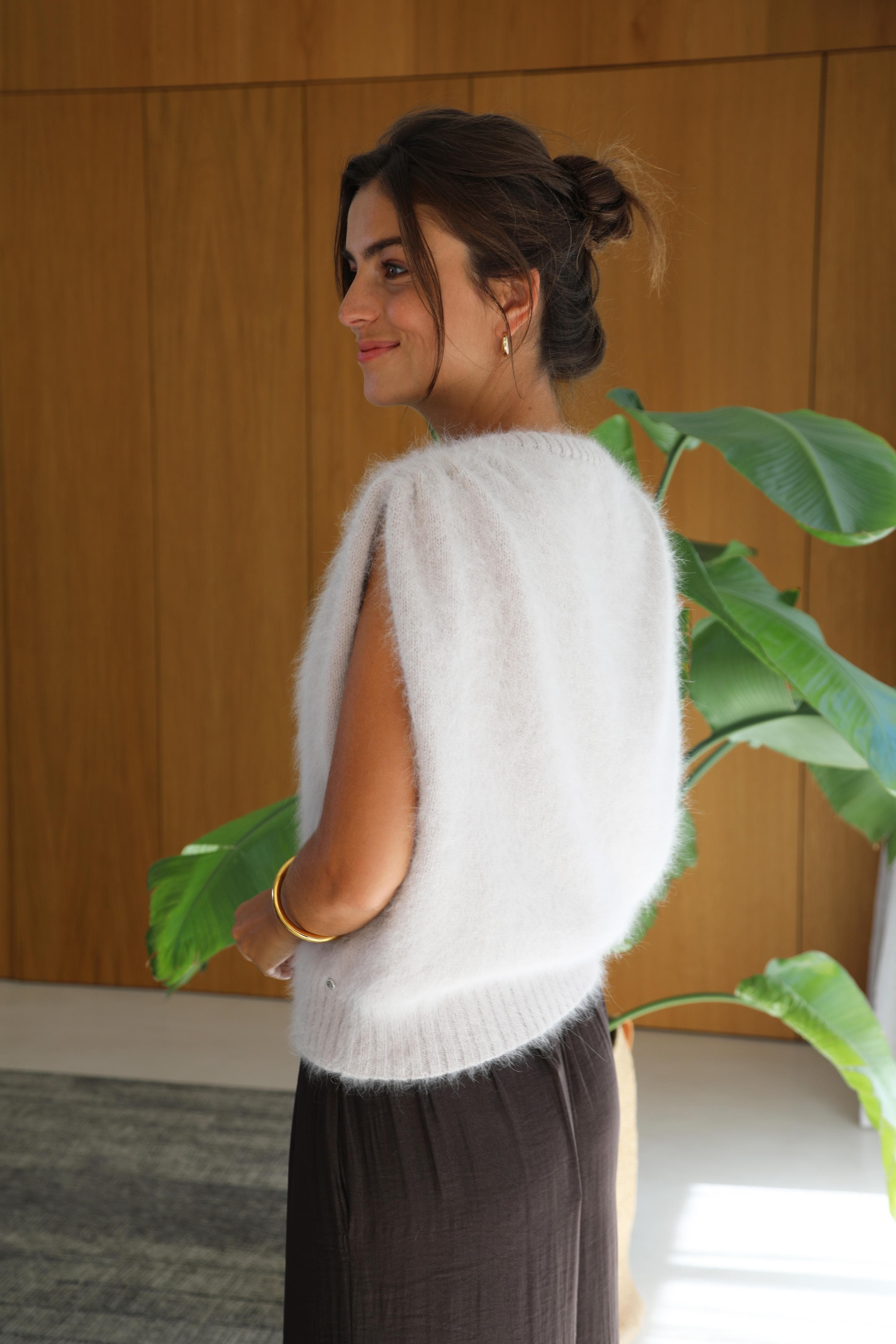 Anny Blatt Pearl kit pull smanicato angora