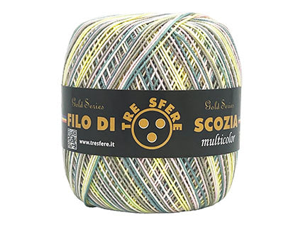 Il Filo di Arianna Scozia Multicolor 5 cotone 80g Tiffany