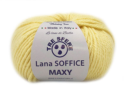 Il Filo di Arianna Soffice Maxy lana Celeste 19 50g