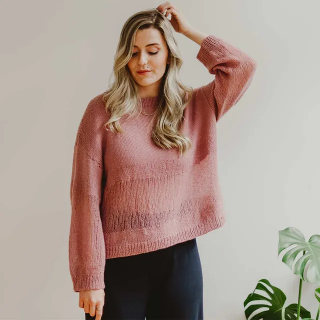 Pascuali Nia schema pullover PDF merino mohair