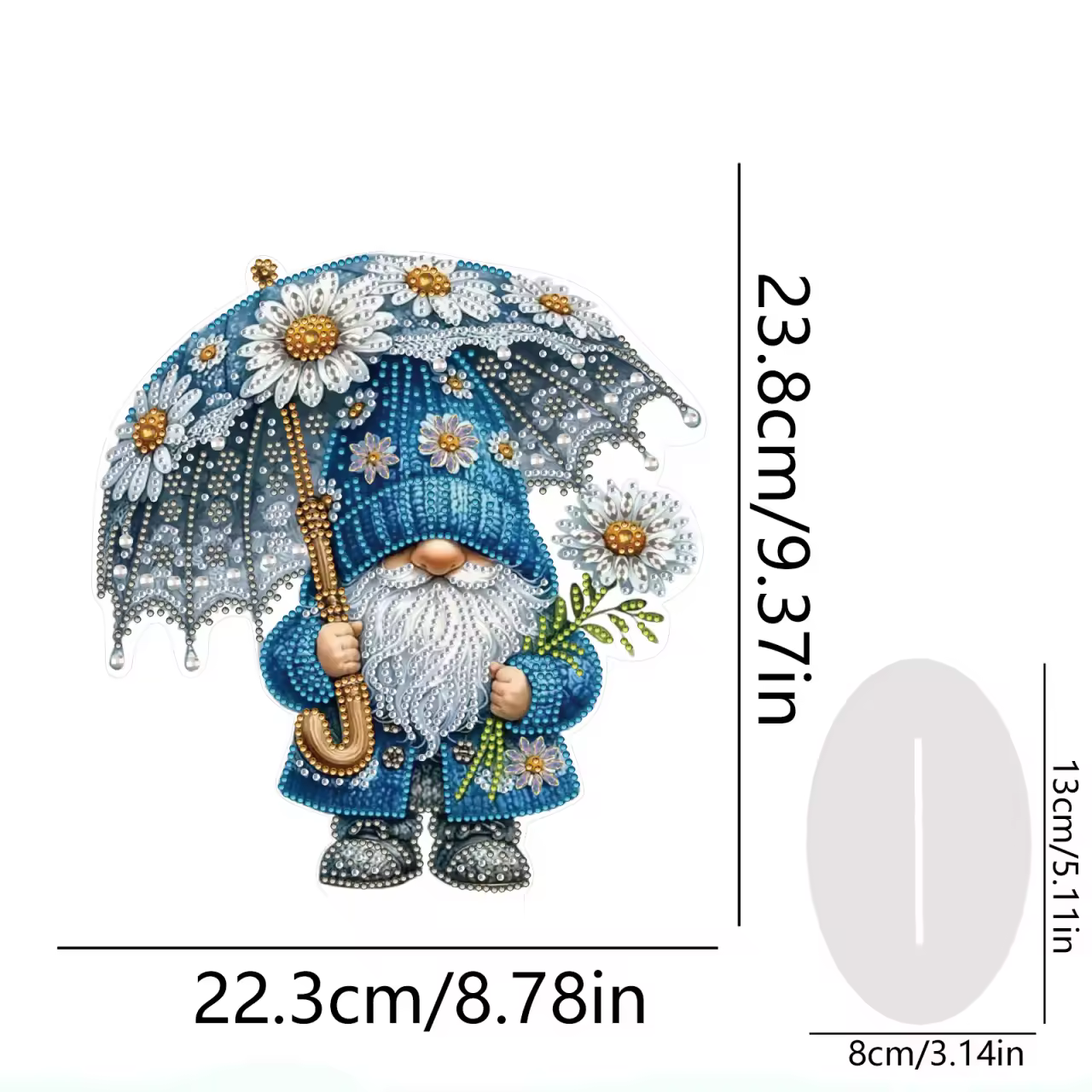 Il Filo di Arianna Diamond Painting plexiglass decorazione Natale