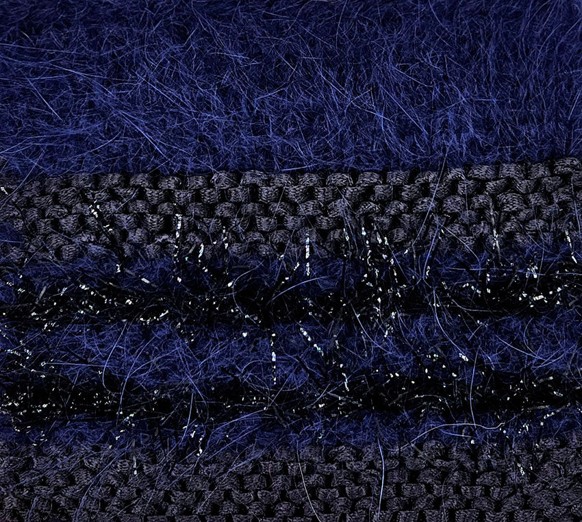Annyblatt Britney kit maglia Nero angora e luce
