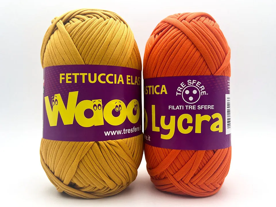 Waoo Lycra 01 fettuccia borse 300 g rosso elastica