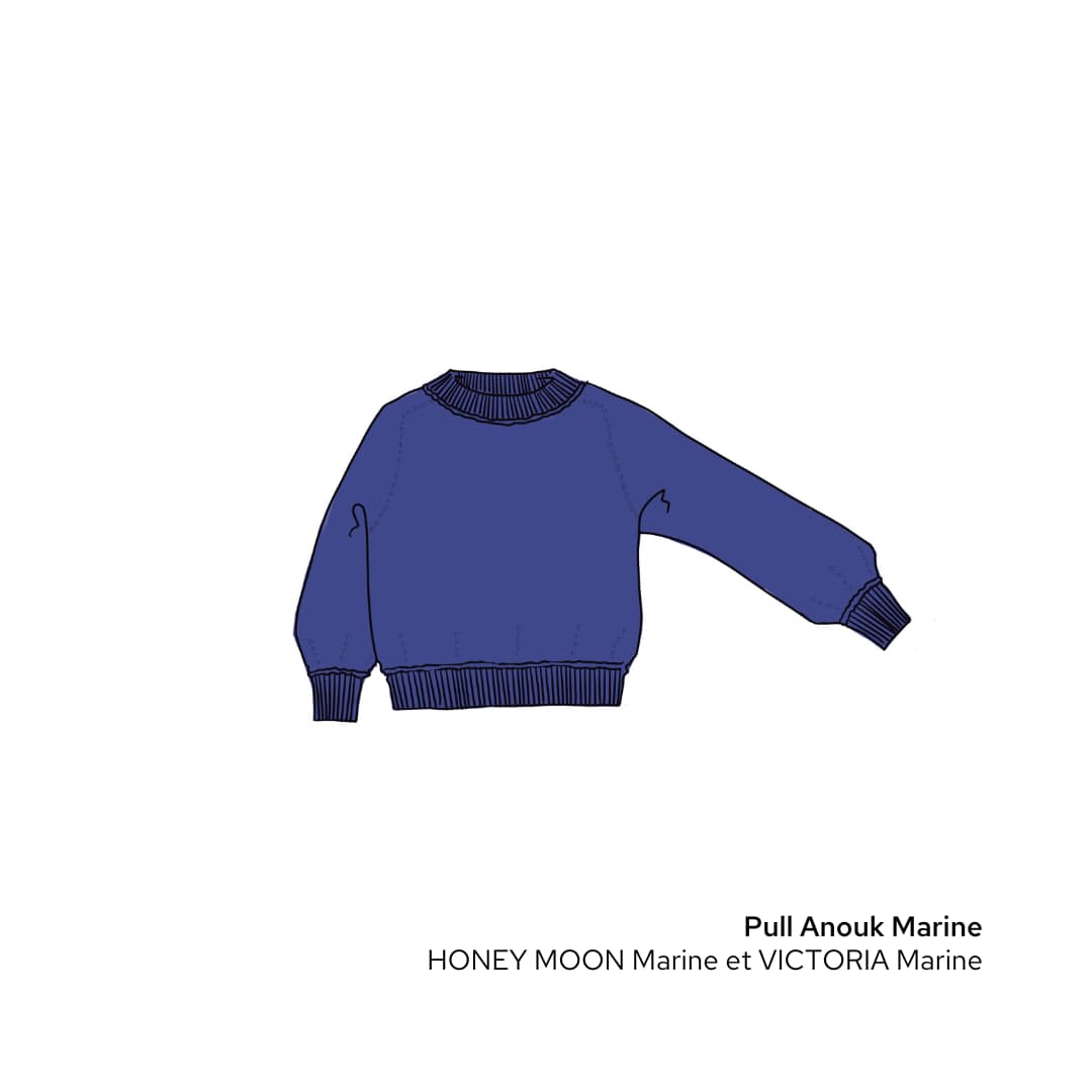 Anny Blatt Anouk kit maglia maglione taglia M naturale