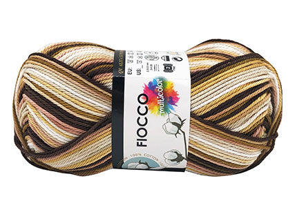 Tre Sfere Fiocco Sfumato Cotone Multicolor 50 g 125 m
