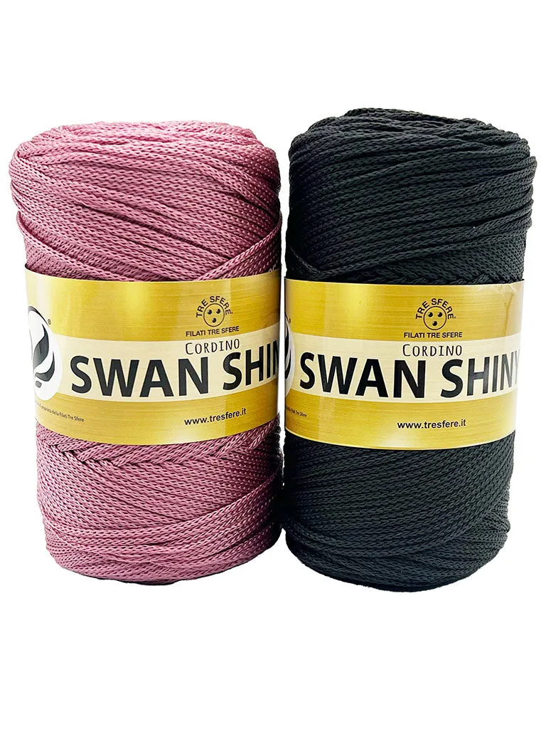 Il Filo di Arianna Swan Shiny cordino borse 250 g brillante