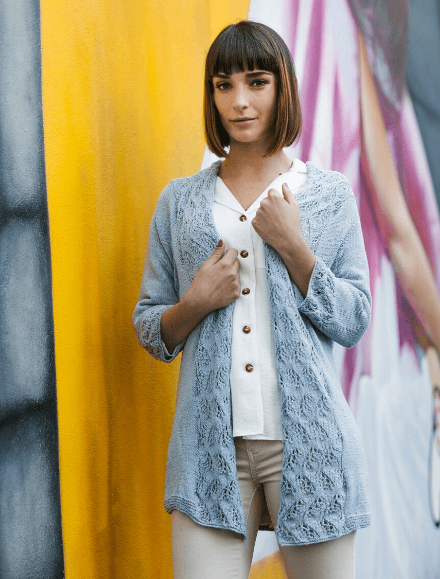Rosarios4 248 Casaco Madragoa modello cardigan donna