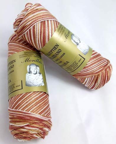 Morillas Zepelines Ne 8/2 cotone perlato marrone 31 2x75 g multicolore