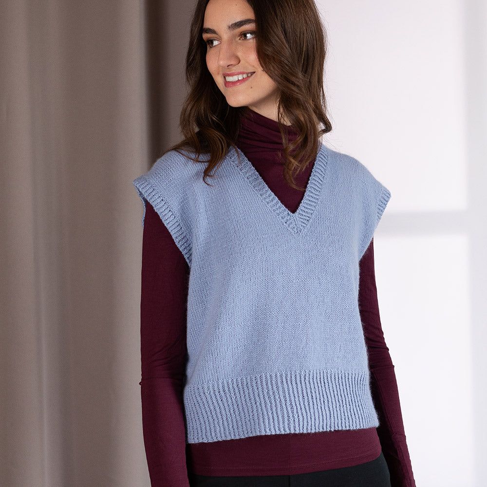 Pascuali Lotta Vest schema gilet scollo V