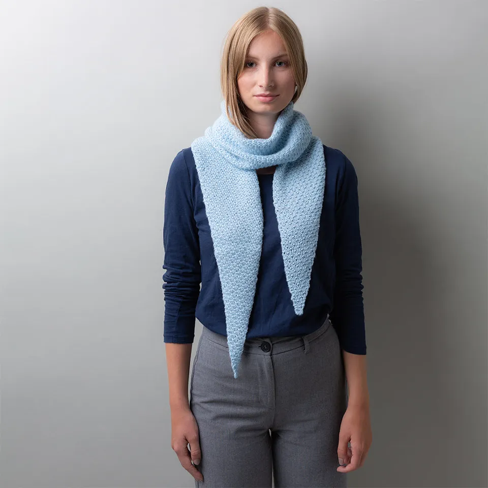 Pascuali Tapered Cloud schema scialle cashmere PDF