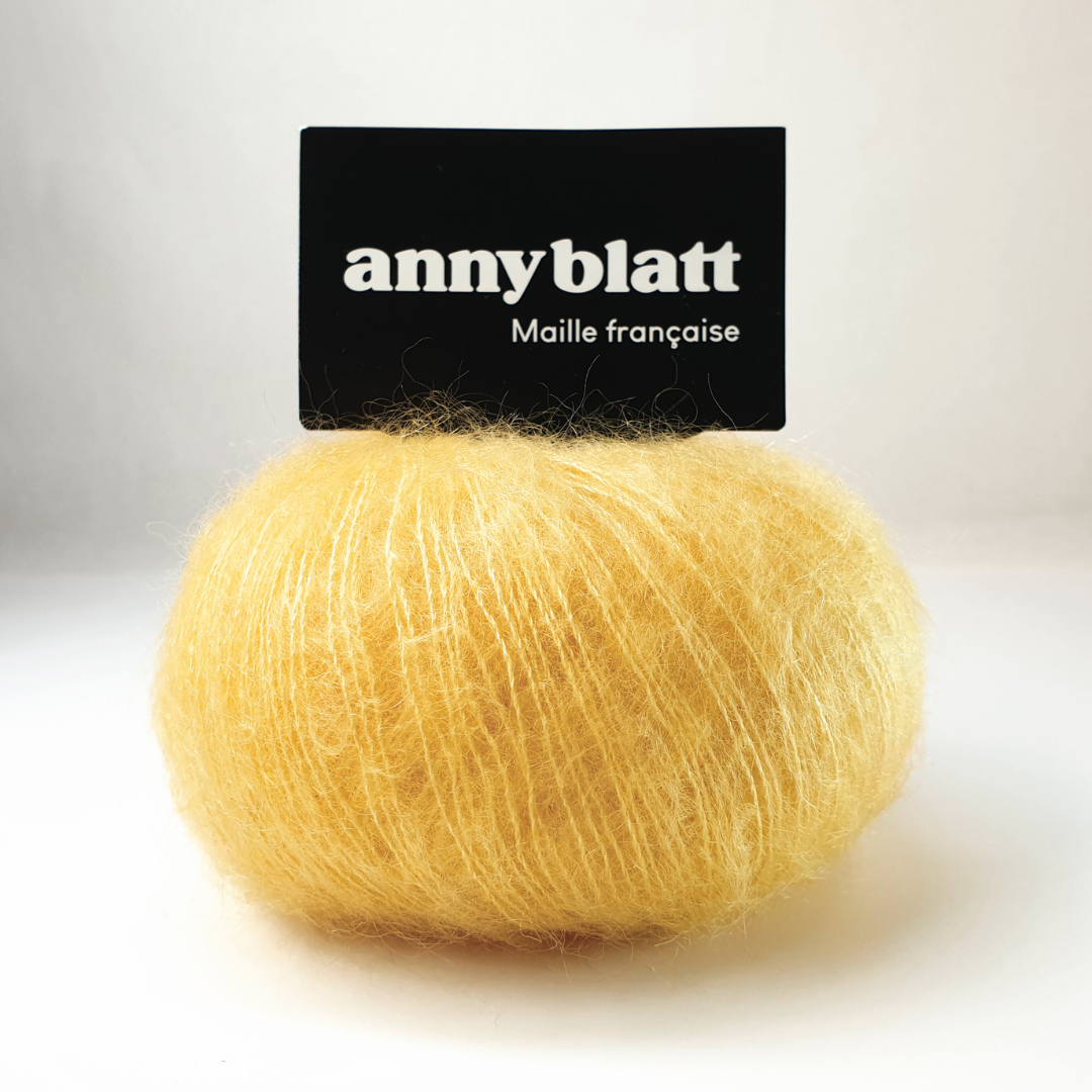 Anny Blatt Karina balaclava da lavorare blu
