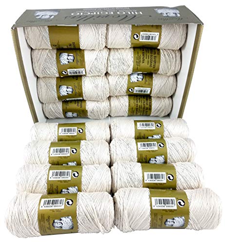 Morillas Zepelines Ne 5/2 filo cotone 16 gomitoli ecrù