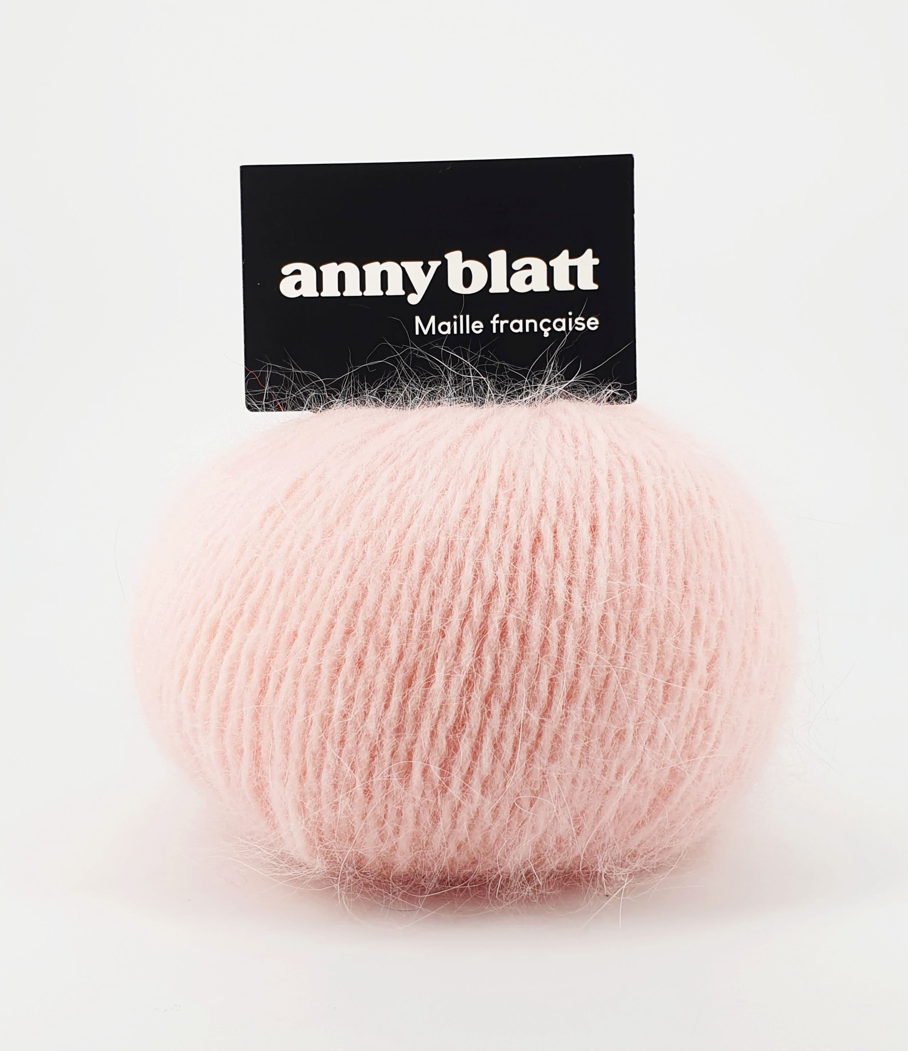 Anny Blatt Angora Douceur Clotilde kit cardigan