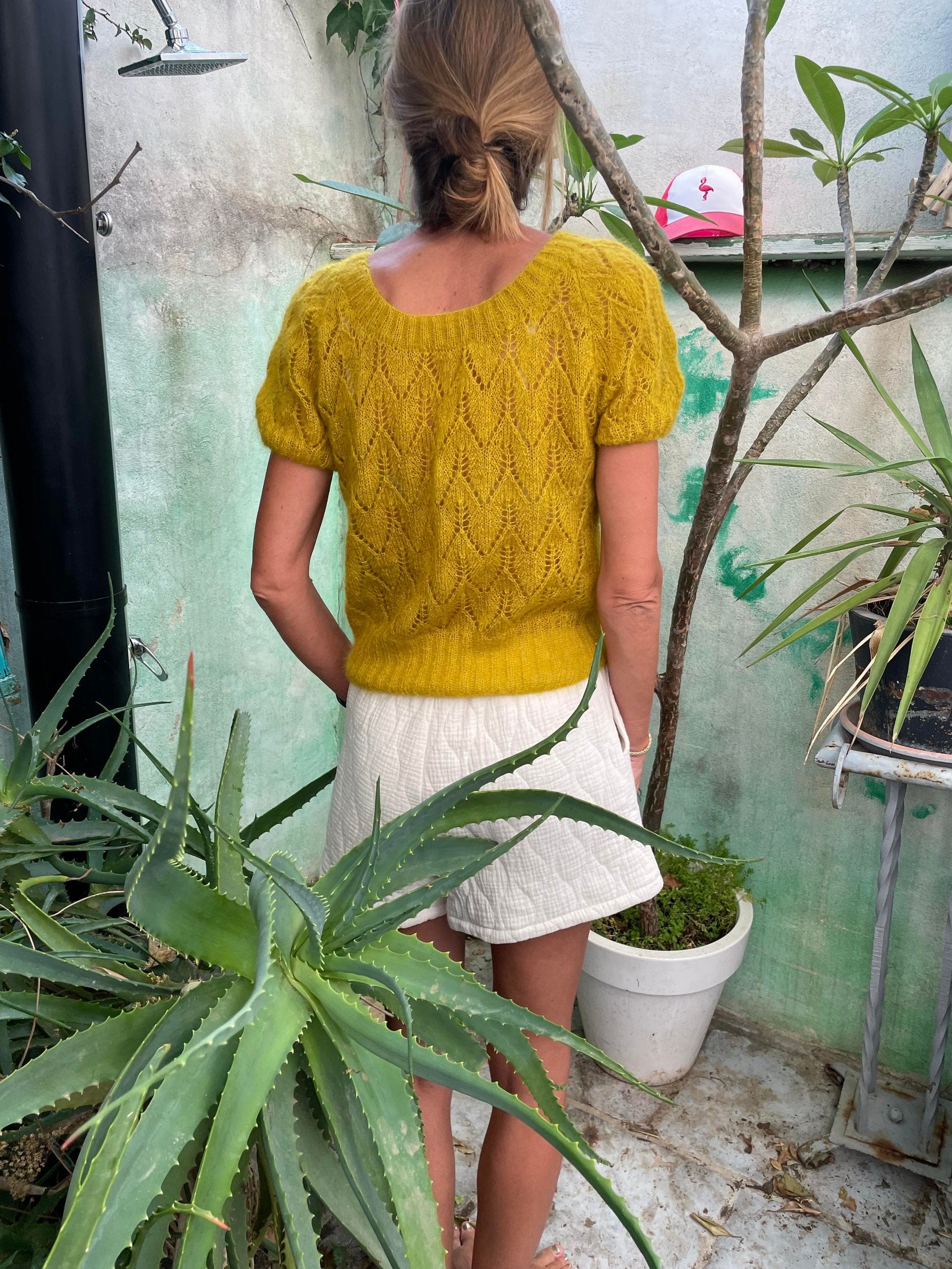 Annyblatt Mya kit maglia top mohair