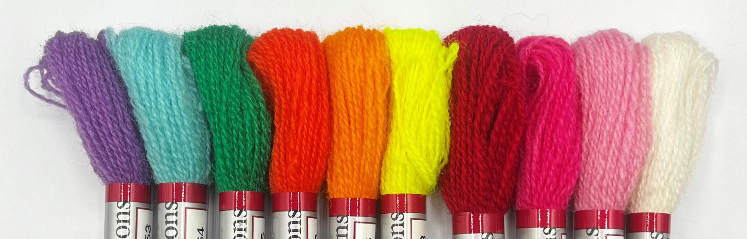 Appleton Summer Crewel 2 Ply Range kit lana da ricamo estivi
