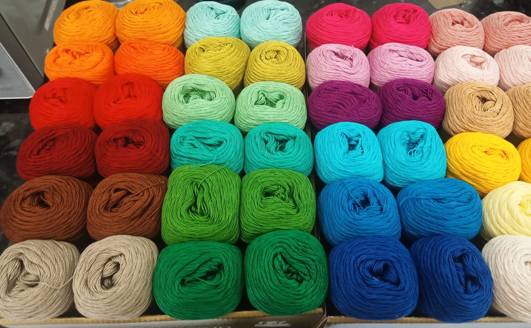 Morillas Zepelines Ne 8/2 cotone perlato 16x75g serie 3 assortiti