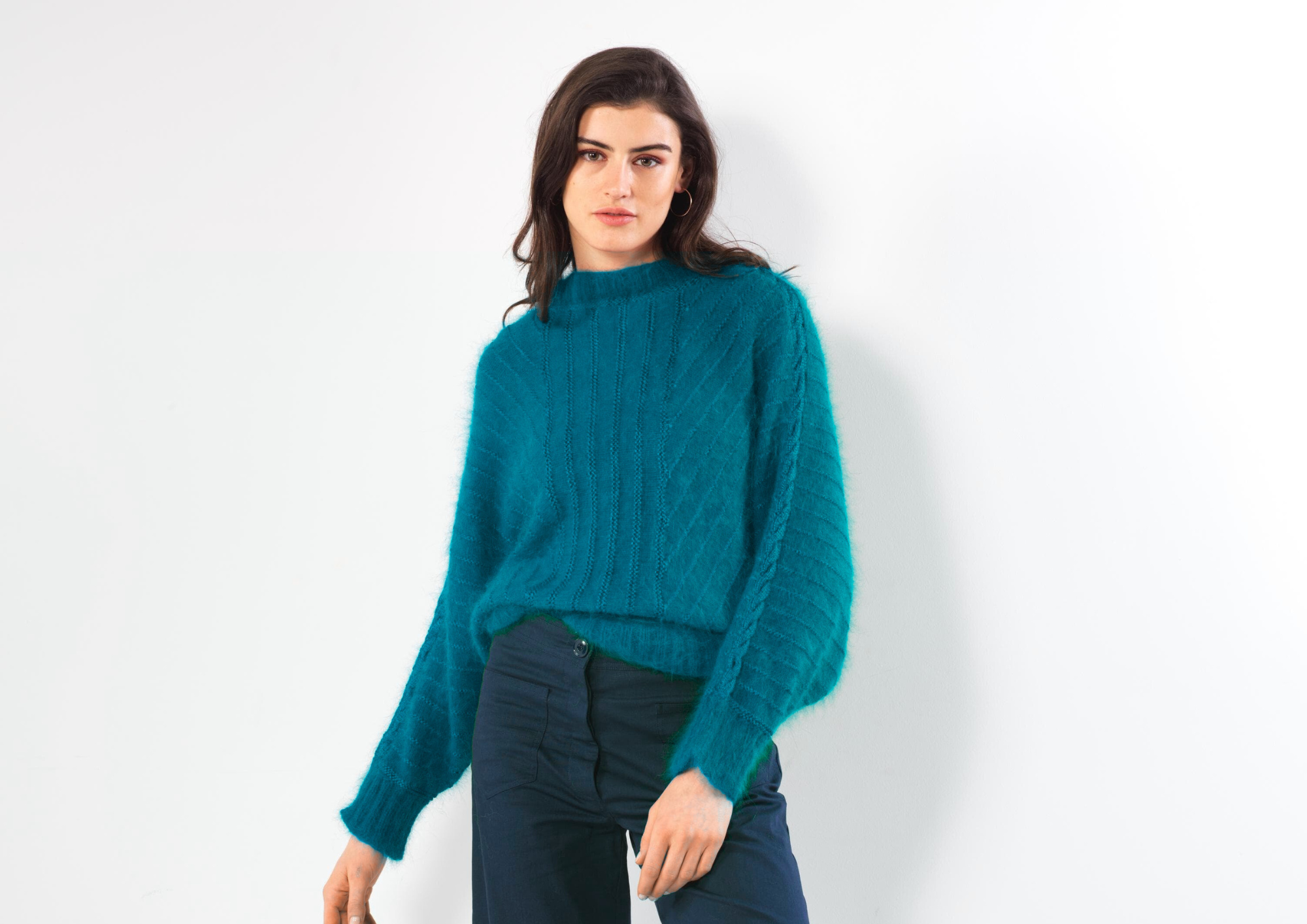 Annyblatt Cerbère kit maglia pullover angora