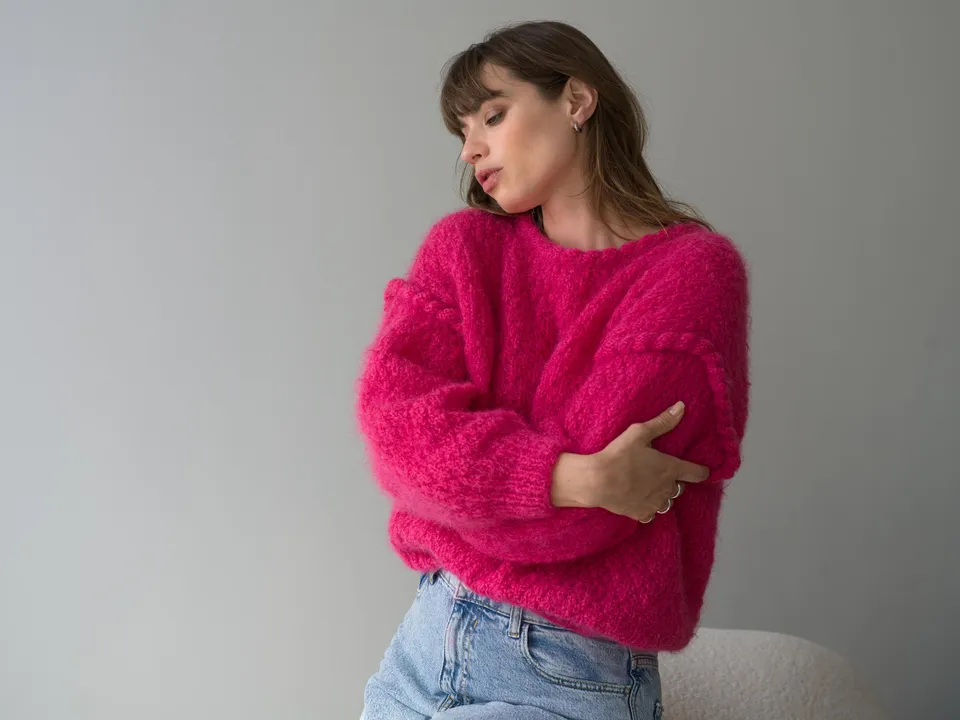 Annyblatt Ornella kit maglia pullover mohair