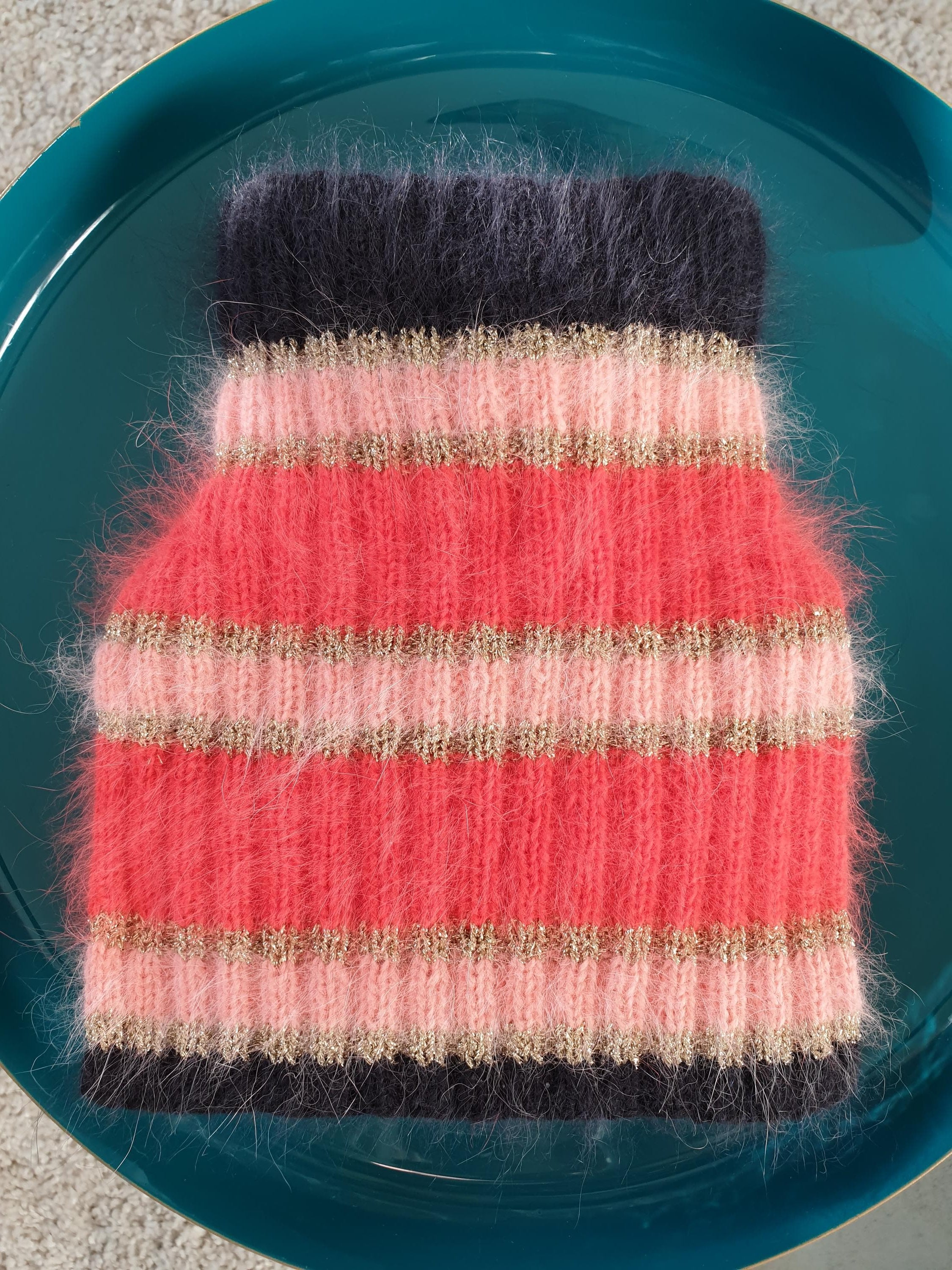 Annyblatt Les Ménuires kit cappello e scaldacollo angora